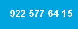 922 577 64 15